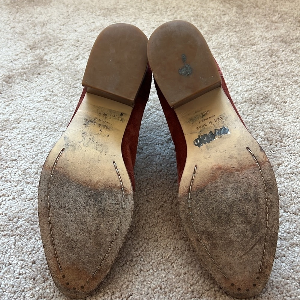 Rag & Bone Women's Walker Chelsea Suede Ankle Boots - Picture 7 of 8